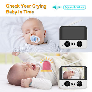 Monitor <span class=keywords><strong>para</strong></span> <span class=keywords><strong>Bebés</strong></span> de 4.3 Pulgadas, Inalámbrico, Audio Bidireccional, Babyphone, Babyfoon, Panorámica, Inclinación, Zoom, Visión Nocturna, Cámara de Video - Product Image 4