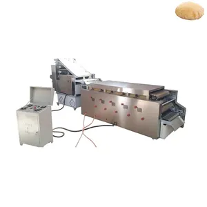 גבוהה קיבולת הפיתה Lavash Sheeter להפוך מכונה ערבית לחם הביתה באופן מלא אוטומטי צ 'פאטי ביצוע מכונת