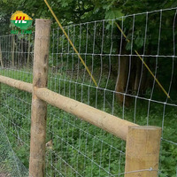 Panneaux de clôture composites Huilong en gros, maille 50*200mm, pour clôtures de pâturages équestres et utilisation agricole