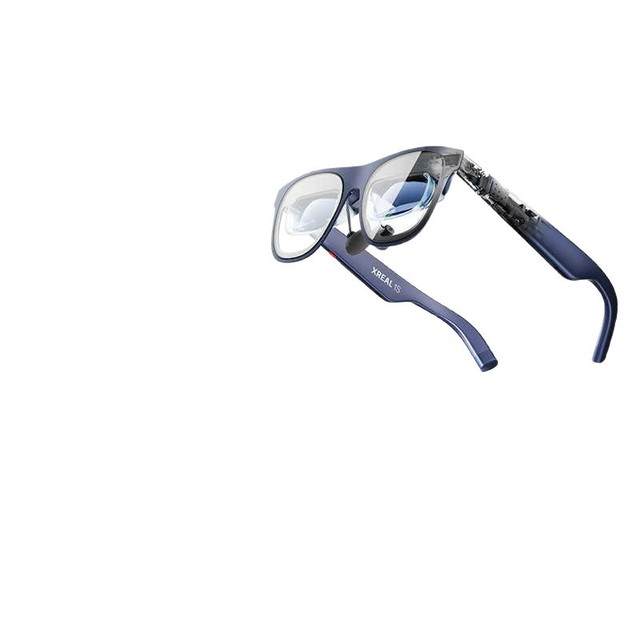 XREAL 1S AR Smart Glasses with Native 2D 3D Self-Research X1 Chip Air 52 Degree FOV AI Voice Wake-Up Touch Button