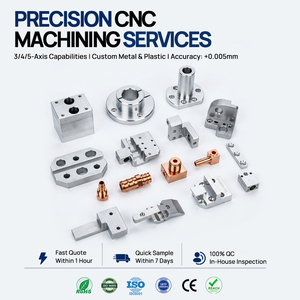 Service d'usinage Machine de tour tournée usinée Machines centrales Fabrication en laiton de rechange Pièces mécaniques de fraisage CNC en aluminium - Product Image 1