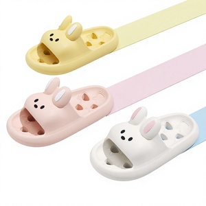 Pantuflas de <span class=keywords><strong>EVA</strong></span> para padres e hijos, de verano, para baño, a prueba de fugas, transpirables, para mujer, para interiores, de suela gruesa, antideslizantes, con dibujos animados bonitos - Product Image 1