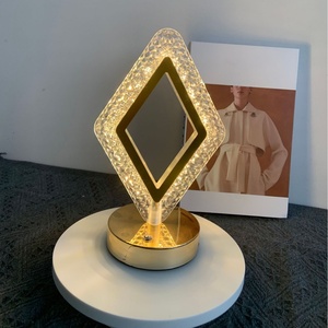 Wholesale Smart Home Products Luxury High-End Crystal <b>Table</b> <b>Lamp</b> Simple <b>Rechargeable</b> Night Light Internet Celebrity Decorative - Product Image 5