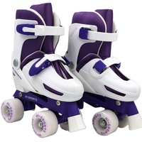 Chaussures de patins à roulettes quad en cuir PVC durables et confortables fabriquées en Chine pour enfants