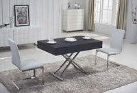 Ensemble de table à manger en bois pliable et transformable pour gagner de la place, table basse