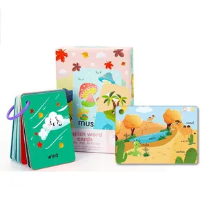 Customized high quality design paper printed memory playing cards suitable for children's learning