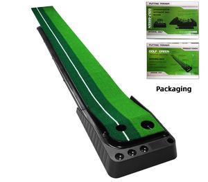 पोर्टेबल गोल्फ ग्रीन मैट ऑटो बॉल वापसी के साथ इनडोर आउटडोर प्रशिक्षण सहायता - Product Image 6