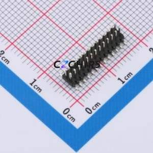 ZX-PZ1.27-2-13PWZ Pin Header SMD,P=1.27mm Connector ( Pin Structure: 2x13P )( Pitch: 1.27mm )( Row Spacing: 1.27mm ) - Product Image 1