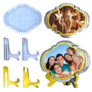 แม่พิมพ์ซิลิโคนสำหรับตกแต่งเรซินกรอบรูปทรงรียุโรป - Product Image 1