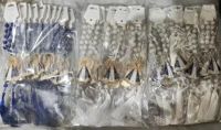 Bracelet de la Vierge Marie catholique en gros avec pompon, ornement religieux à suspendre à la voiture et bijoux chapelet pour l'Amérique latine