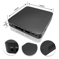 Boîtier de projet électronique industriel pour mini PC Boîtier personnalisé pour mini ordinateur de bureau par extrusion d'aluminium CNC