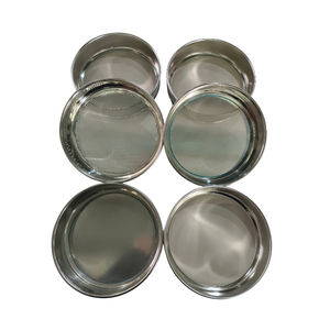 Food Grade Stainless Steel Ultra Fine Test Sieve, Micron Wire <b>Mesh</b> Sieve for Fine Powder Lab Use - Product Image 2