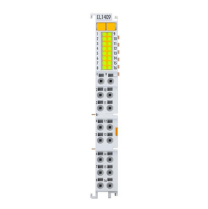 Terminal EtherCAT Beck Off EL1409, entrée numérique 16 canaux, 24V DC, filtre 3ms, haute densité HD, connexion 1-Wire - Product Image 1