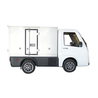 Fourgon utilitaire électrique 2 places pour usage commercial, alimenté par batterie au lithium, traction avant, automatique, double conduite à gauche, pour hôtels, fermes, terrains gazonnés et utilitaires