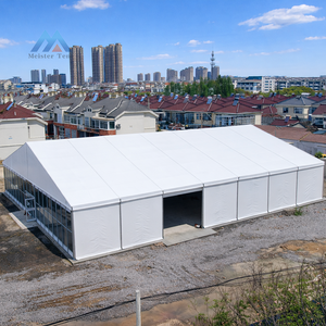 Tente pour événements 20x50m vente en gros grandes tentes chapiteaux réception extérieure église entrepôt fête de <span class=keywords><strong>mariage</strong></span> tente blanche - Product Image 1
