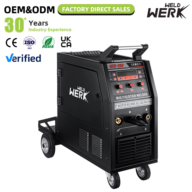 High Efficiency MIG 250 10 7KVA