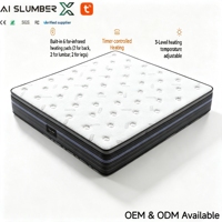 Matelas intelligent moderne Ai Slumber X avec chauffage, écologique, fermeté moyenne, taille Queen, pour appartement, maison, hôpital et hôtel