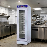 Nouvelle Machine de Fermentation Professionnelle en Acier Inoxydable 220V, Four Vapeur à 12 Niveaux pour la Cuisson du Pain et des Pâtes, Équipement de Restaurant