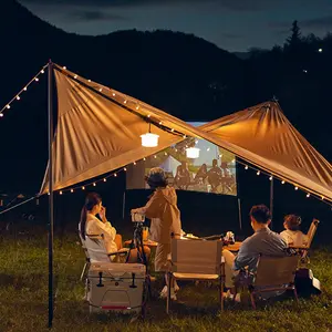 Bande lumineuse RVB de camping étanche de lumière ambiante décorative de jardin intelligent de 10 mètres