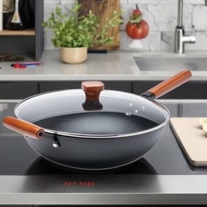 High Quality 32cm Stainless Steel Wok