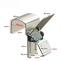 Clips et supports d'affichage de tapis d'acier inoxydable d'approvisionnement direct d'usine avec la finition galvanisée de nickel pour l'usage industriel