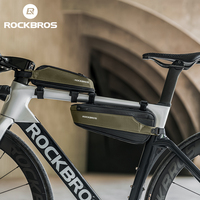 ROCKBROS-Sac de cyclisme pour vélo de route, avec cadre tubulaire avant et VTT, sac de rangement pour vélo