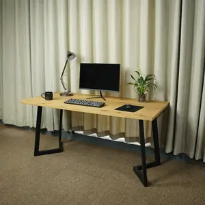 กว้าง <span class=keywords><strong>plank</strong></span> oak table top - Product Image 1