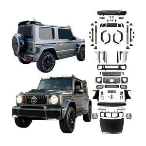 Nuevos Kits de Carrocería Jimny de 3 y <span class=keywords><strong>5</strong></span> Puertas, Kits de Carrocería Anchos <span class=keywords><strong>4x4</strong></span> G63 para Suzuki Jimny 2018 2019 2021 2024 AMG a Bra-B - Product Image 1