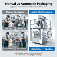 Machine d'emballage rotative entièrement automatique pour sachets préformés Doypack, avec remplissage, scellage et pesage de haute précision pour l'emballage alimentaire