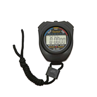 Cronómetro Deportivo Digital Profesional con Pantalla LCD, Resistente al Agua, Temporizador Electrónico, Cronógrafo, Calendario, Alarma, Alta Precisión