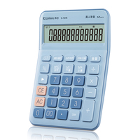 Calculatrice de bureau COMIX, fournitures de bureau, calculatrice informatique, calculatrice de bureau, alimentée par piles