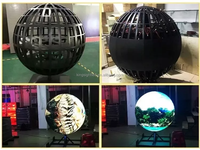 Panneau de module sphérique 3D couleur P2.5 en promotion usine, écran LED intérieur à 360 degrés, affichage vidéo 2,5 mm
