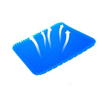 Gel Seat Cushion with Gel Pad, Cooling, 3D, Breathable