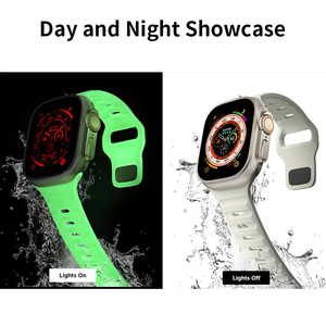 Cinturino <span class=keywords><strong>Apple</strong></span> <span class=keywords><strong>Watch</strong></span> 45 49 42 41 44 40 38mm lighting Glow bracciale per <span class=keywords><strong>Apple</strong></span> <span class=keywords><strong>Watch</strong></span> 45mm serie <span class=keywords><strong>9</strong></span> per iWatch Ultra 8 7 6 5 4 SE - Product Image 2