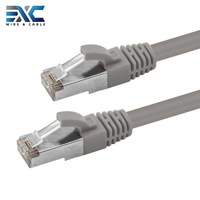 Câble réseau blindé EXC Cat5e FTP 24AWG en cuivre pur nu 305m Câble LAN intérieur CE RoHS