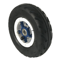 5-spoked lốp khí nén 6 "inch bụi bẩn đá điện scooter xích 150mm bánh xe