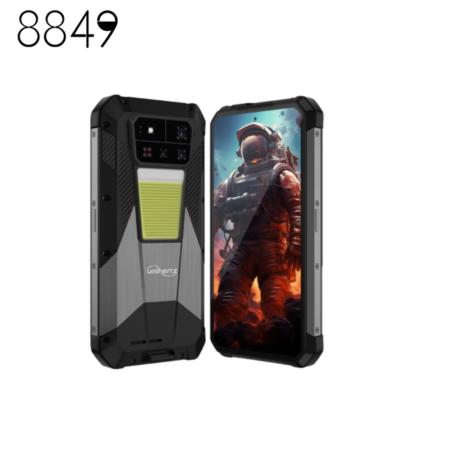 Unihertz 8849 Shark 3 5G Rugged Smartphone 8849 Latest 16+512GB 11600mAh Android 14 System 8300 Chip Factory