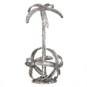 ที่วางขวดไวน์รูปต้นปาล์มโลหะสำหรับตกแต่งบาร์ - Product Image 4