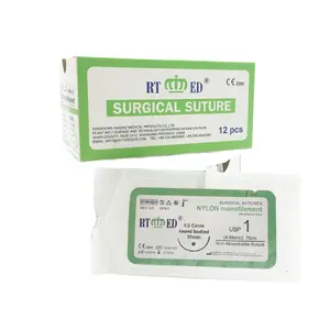NEW! Non-absorbable NYLON Surgical Suture with Needle