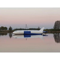 Avion gonflable personnalisé pour parc aquatique flottant |   Structures gonflables aquatiques commerciales sur mesure