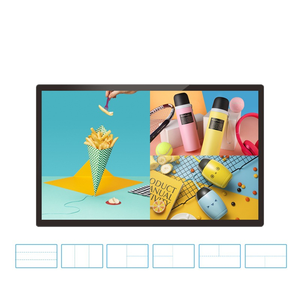 Haute résolution Dogital et affiche l'écran TV à écran plat Kiosque mural Signalisation numérique LCD murale - Product Image 3