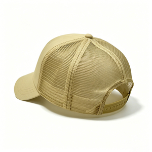 Gorra Trucker Personalizada con Logotipo, Parte Delantera de Gamuza y Parte Trasera de Malla, Parche de Cuero ACE, Gorra Trucker Vintage, Transpirable, Deportiva, para Verano - Product Image 6