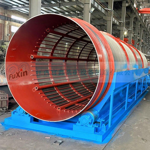 <b>Large</b> Shaftless Drum Screen Circular Ore Screening Equipment Motor Powered Vibrating Screen - Product Image 3