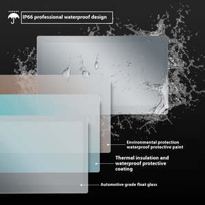 Android Smart WIFI untuk kamar mandi <span class=keywords><strong>TV</strong></span> tahan air <span class=keywords><strong>22</strong></span> inci HD 1080p LED lampu latar antarmuka LAN dekorasi Villa Hotel - Product Image 3