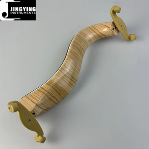 2024 Violin teil Zubehör, Großhandel Neue S-förmige Holzmaserung Einstellbare Höhe/Winkel/Breite Profession elle Violine Schulter stütze - Product Image 5