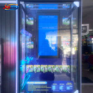 Macchina da Gioco Arcade Impilabrick con Distributore di Peluche, Gioco di <span class=keywords><strong>Abilità</strong></span> a Moneta per Vincere Regali - Product Image 5