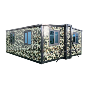 Boxable Expédition Maison Extensible Conteneur Pliable 20ft 40ft 700mm Largeur Deux Ailes Extensible Conteneur Maison - Product Image 1