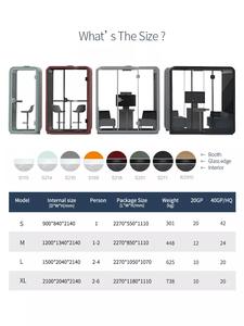 <span class=keywords><strong>Petite</strong></span> <span class=keywords><strong>cabine</strong></span> insonorisée pour 1 personne <span class=keywords><strong>cabine</strong></span> de bureau acoustique <span class=keywords><strong>cabine</strong></span> silencieuse personnalisée avec espace de couleur intérieur en option maison - Product Image 4