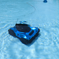 Addotron XT Pro CE-Zertifizierter Roboter-Poolreiniger Kabellos Wandkletternd 10400mAh Akku 4 Stunden Laufzeit Automatischer Staubsauger
