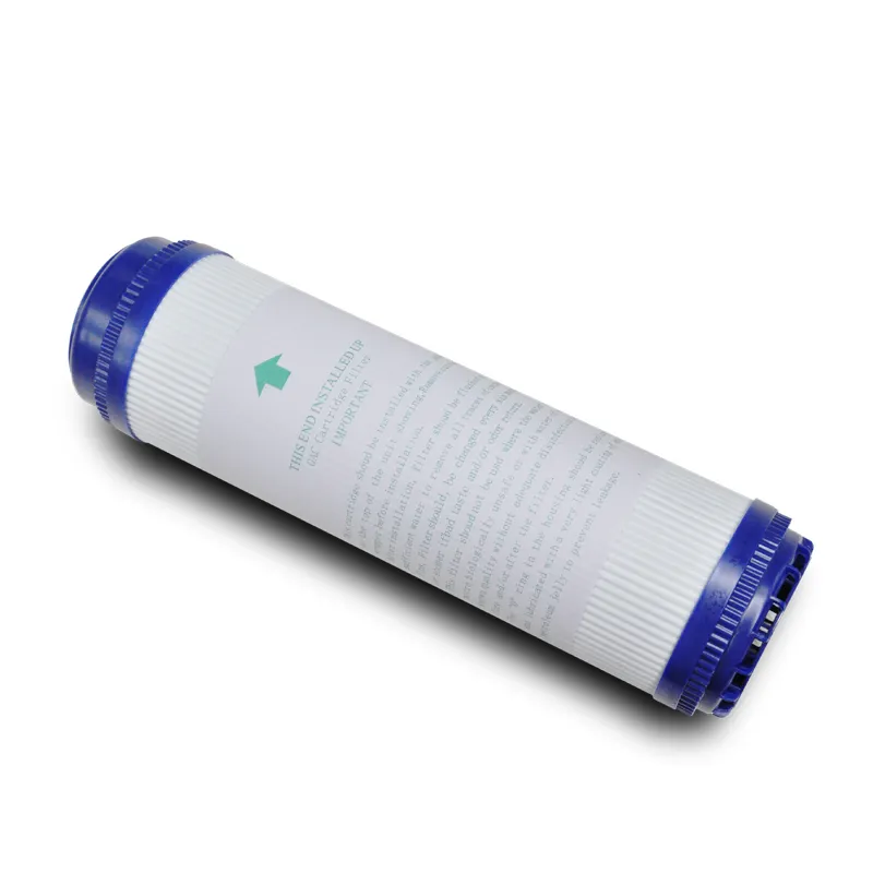 Filtro de agua doméstico Cartucho de filtro de carbón activado granular de 10 pulgadas